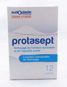 Protasept AUDIOPLASTIE - Boite 12 Lingettes