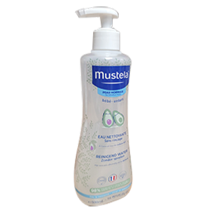 Eau Nettoyante sans rinçage - Peau normale - Flacon 500 mL - MUSTELA