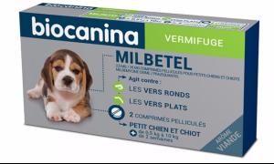 Milbetel - Petit Chien et Chiot - 2 Comprimés - BIOCANINA